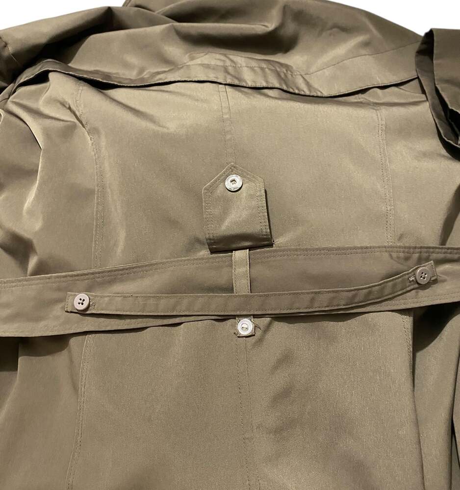 Vintage London Fog Hooded Trench Coat with Belt Size XXL *with flaws* - Picture 8 of 12